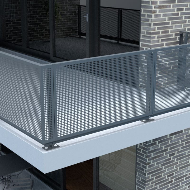 Plattengeländer PBVHTBA Straatman